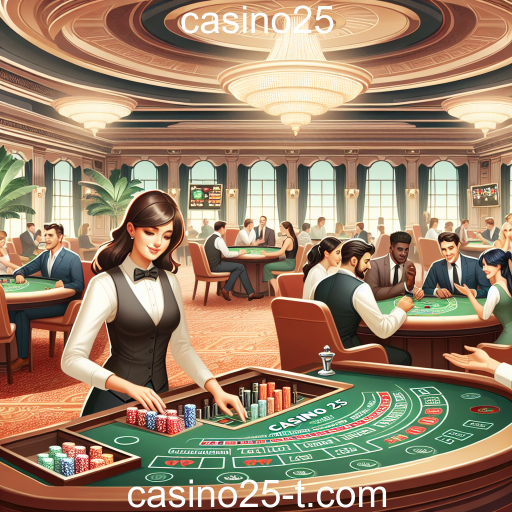 A Emoção dos Cassinos Ao Vivo no Casino25