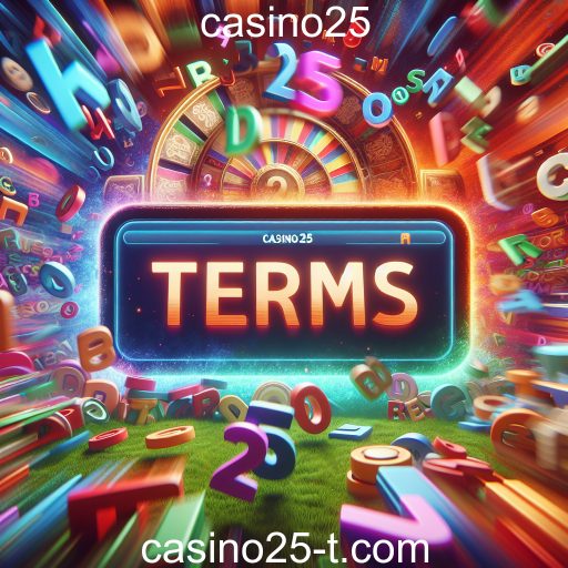 Descubra a Categoria 'Termos' no Casino25: Diversão e Aprendizado em Cada Jogada